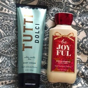 Bath and Body Works lotions